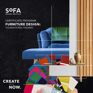 Certificate in Furniture Design: Foundational Theories (ONLINE and FACE TO FACE tracks available)
