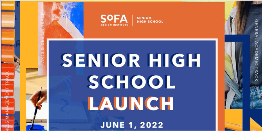 Design education reaching new horizons! SoFA Design Institute grows the Senior High School Department to New Tracks